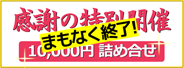 お好きな車用コーティング剤や、カーシャンプー・カークリーナー・コンパウンド等の洗車用品を定額で詰め合せ！
