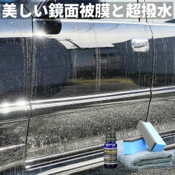 最新硬化系コーティング剤 コーティングプロショップの最新コーティングを自分で施工できるコーティングセットが人気ランキング1位