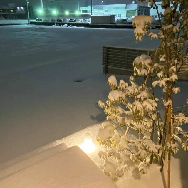 令和3年 北陸地方 富山県 大雪1/7日夜