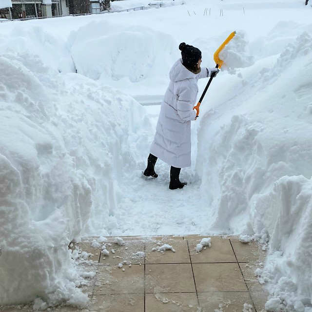 令和3年 北陸地方 富山県 大雪1/10日朝