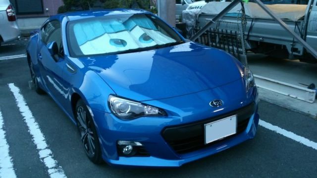 スバルBRZにガラス系コーティング全般に対応したメンテナンス剤「コーティングコンディショナー」とポリマー系ガラスコーティング「ファイングロス」をブレンドして施工したコーティング評価・レビュー・口コミ