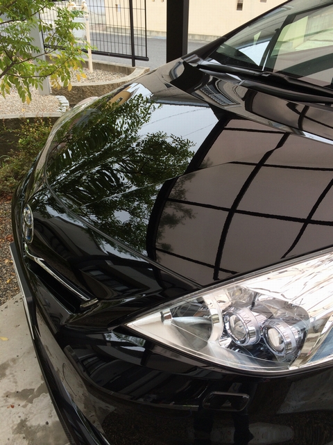 トヨタプリウスαにガラスコーティングの最高峰『ゼウスα』を施工したコーティング評価・レビュー・口コミ