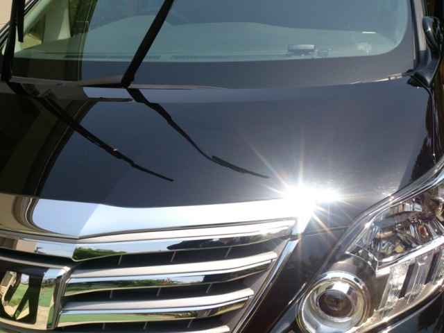 トヨタアルファードにガラスコーティングの最高峰『ゼウスα』を施工したコーティング評価・レビュー・口コミ