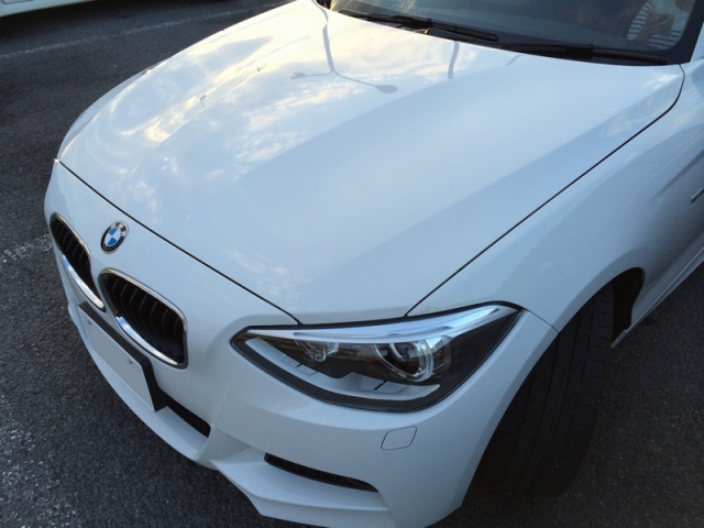 BMWに最新型ガラスコーティング『ゼウスα』を施工したコーティング評判・効果・レビュー・口コミ