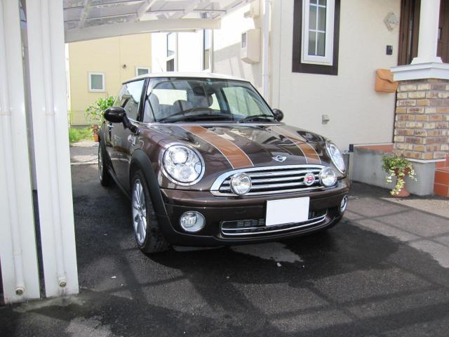 ガラスコーティングのハイブリッドナノガラスゼウス施工MINI