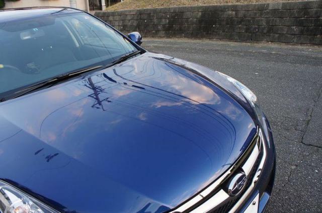 ガラスコーティングのハイブリッドナノガラスゼウスを施工したスバル　レガシィツーリングワゴン 2.5i S-Package