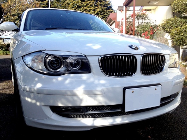 ガラス系コーティング全般に対応したメンテナンス剤コーティングコンディショナーを施工したBMW