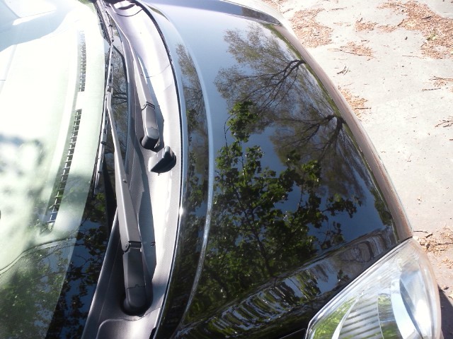 高濃度ポリマー系ガラスコーティング『ファイングロス』を施工したスバル ステラ