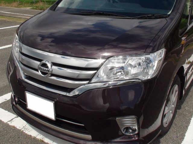 日産セレナのコーティング評価・口コミ。ハイブリッドナノガラスの鉄粉除去剤・ゼウス・ファイングロス・コンディショナーを使用。