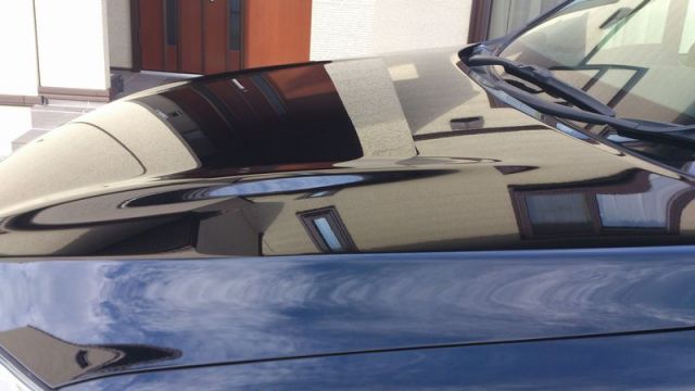 トヨタ・ヴァンガードのコーティング評価・口コミ。ハイブリッドナノガラスのゼウス、ファイングロス、鉄粉除去剤、ハイパーネンダーを使用。 

