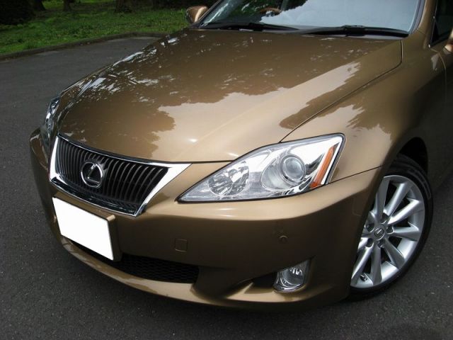 レクサス・IS350のコーティング評価・口コミ。ラスターベール､Ｗ-ＳＨＩＥＬＤ、ファイングロス、コーティングコンディショナー等を使用。 