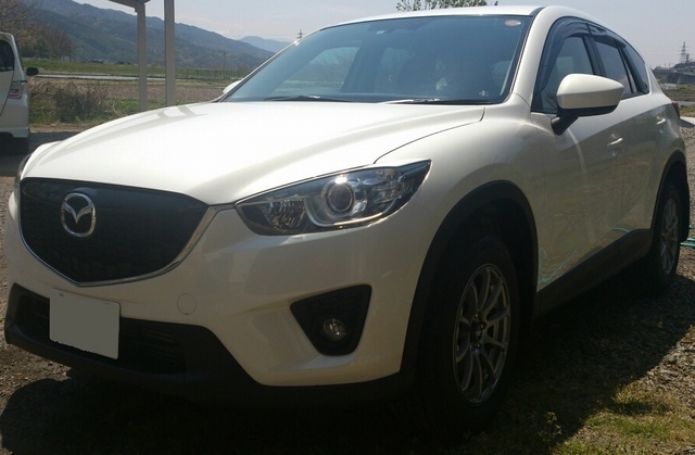 マツダ CX-5にハイブリッドナノガラス特製〔２０１３年福袋〕を施工したコーティング評価・レビュー・口コミ