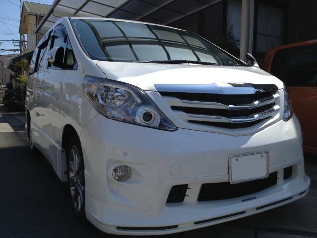 トヨタアルファードに、施工性とコーティング性能を高次元で両立させたハイブリッドナノガラスコーティング 『ゼウスβ』施工したコーティング評価・レビュー・口コミ
