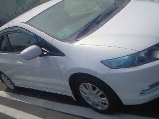 ガラスコーティング施工例　ホワイト