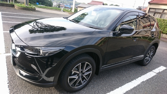 マツダ/CX-5に評判・人気の洗車傷消し効果に優れたカーコーティング/スーパーゼウスを施工した評価・おすすめ・レビュー・口コミ