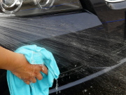 ガラスコーティング‐ハイブリッドナノガラス/ゼウスβが塗ってあるので水だけで洗車