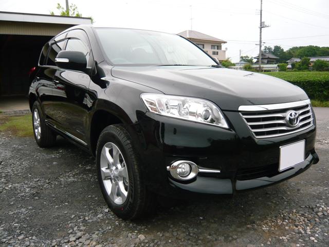 ガラスコーティング施工例　 トヨタ　ブラックパール