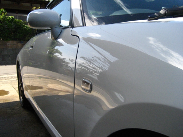 ガラスコーティング施工例 ホワイトパール