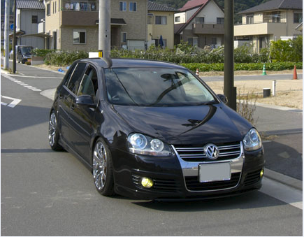 ガラスコーティング施工例 Volkswagen 　ブラックパール