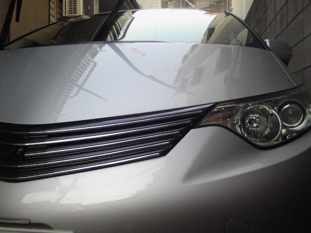 ガラスコーティング施工例　シルバー