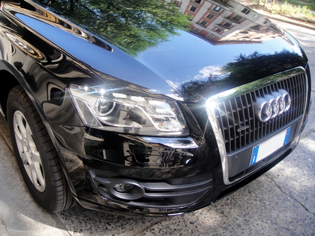 ガラスコーティングのハイブリッドナノガラス－ゼウスを施工したAudi