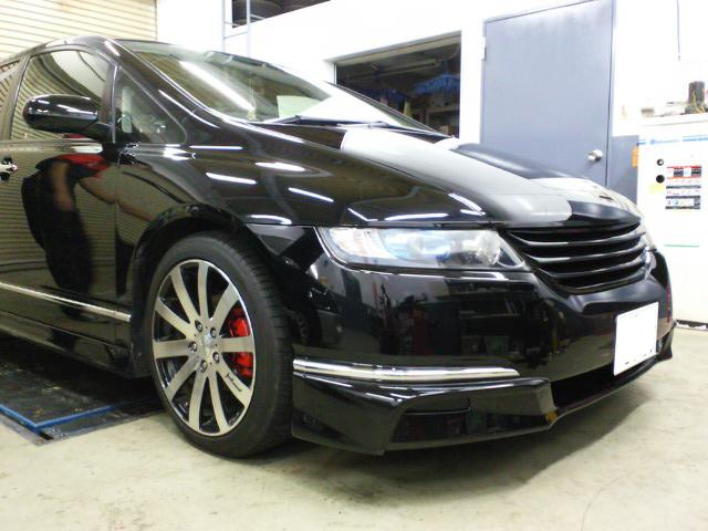 ガスコーティングのハイブリッドナノガラスのゼウスを施工した車