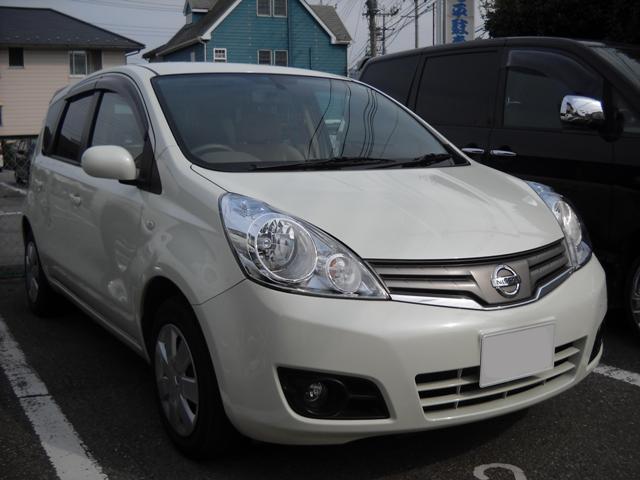 ガスコーティングのハイブリッドナノガラスのゼウスを施工した日産ノート