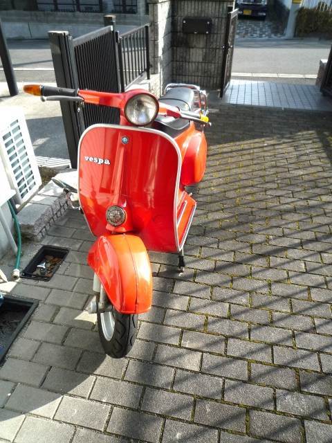 ガラスコーティング施工例　バイク