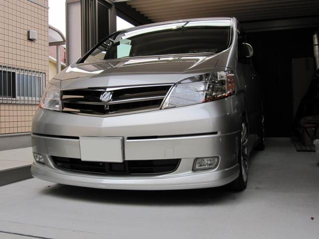 ガラスコーティングのハイブリッドナノガラスのゼウスを施工した車