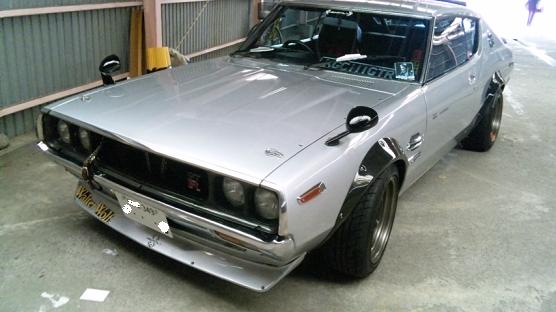 ガラスコーティングのハイブリッドナノガラスゼウスを施工した車