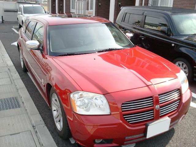 ガラスコーティングのハイブリッドナノガラスゼウスを施工した車