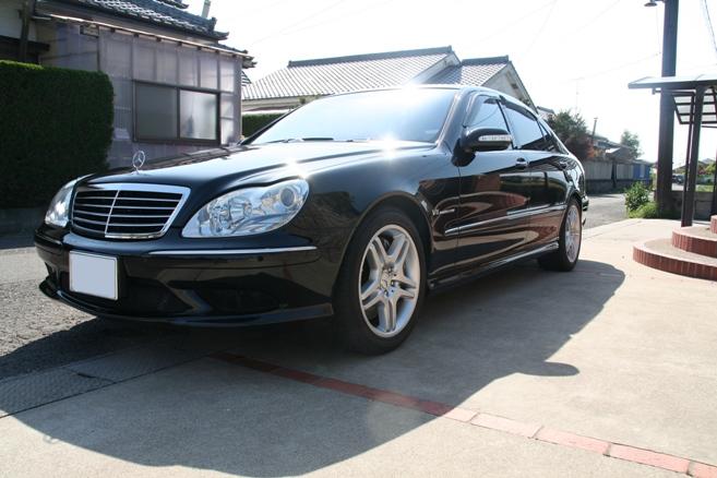 ガラスコーティングのハイブリッドナノガラスゼウスを施工したメルセデスベンツ AMG