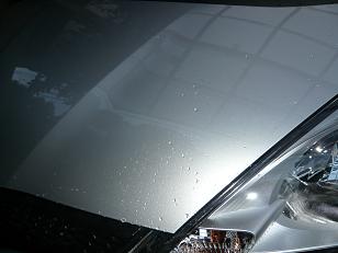 ガラスコーティングのハイブリッドナノガラスW-SHIELDを施工したホンダフィット