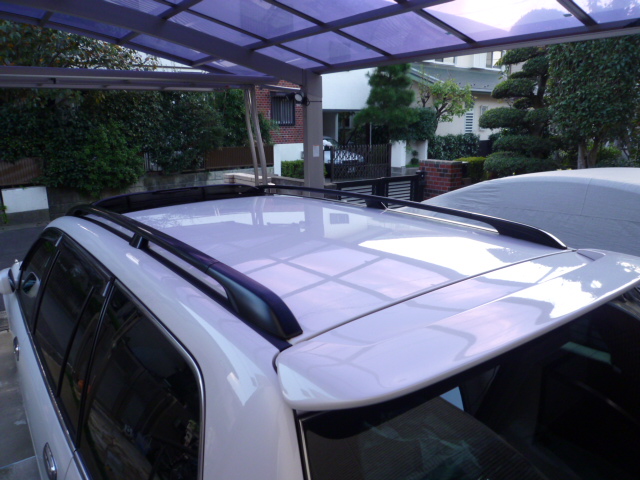 ガラスコーティングのハイブリッドナノガラスゼウスを施工したトヨタ　クラウンエステート