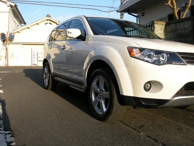 ガラスコーティング施工例　ホワイト