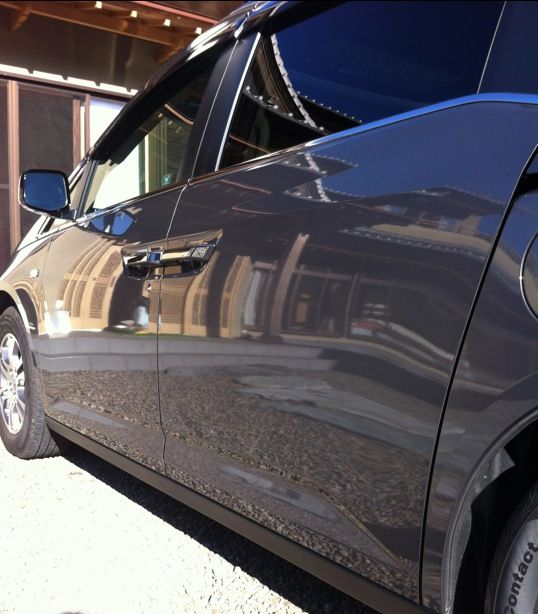 ガラスコーティングのハイブリッドナノガラスゼウスを施工したＵＳ Odyssey