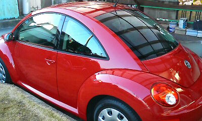 ガラスコーティング施工例　ブラック クライスラー300