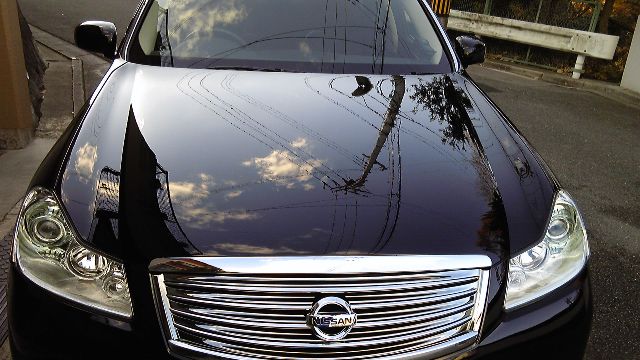 ガラスコーティング施工例　ニッサン　フーガ