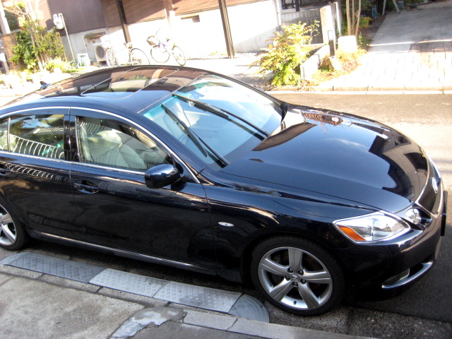 ガラスコーティング施工例　LEXUS GS 430